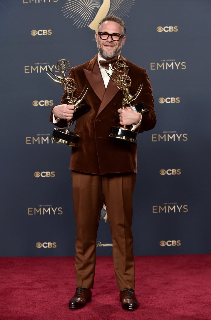 Seth Rogen at the 2025 Emmys
