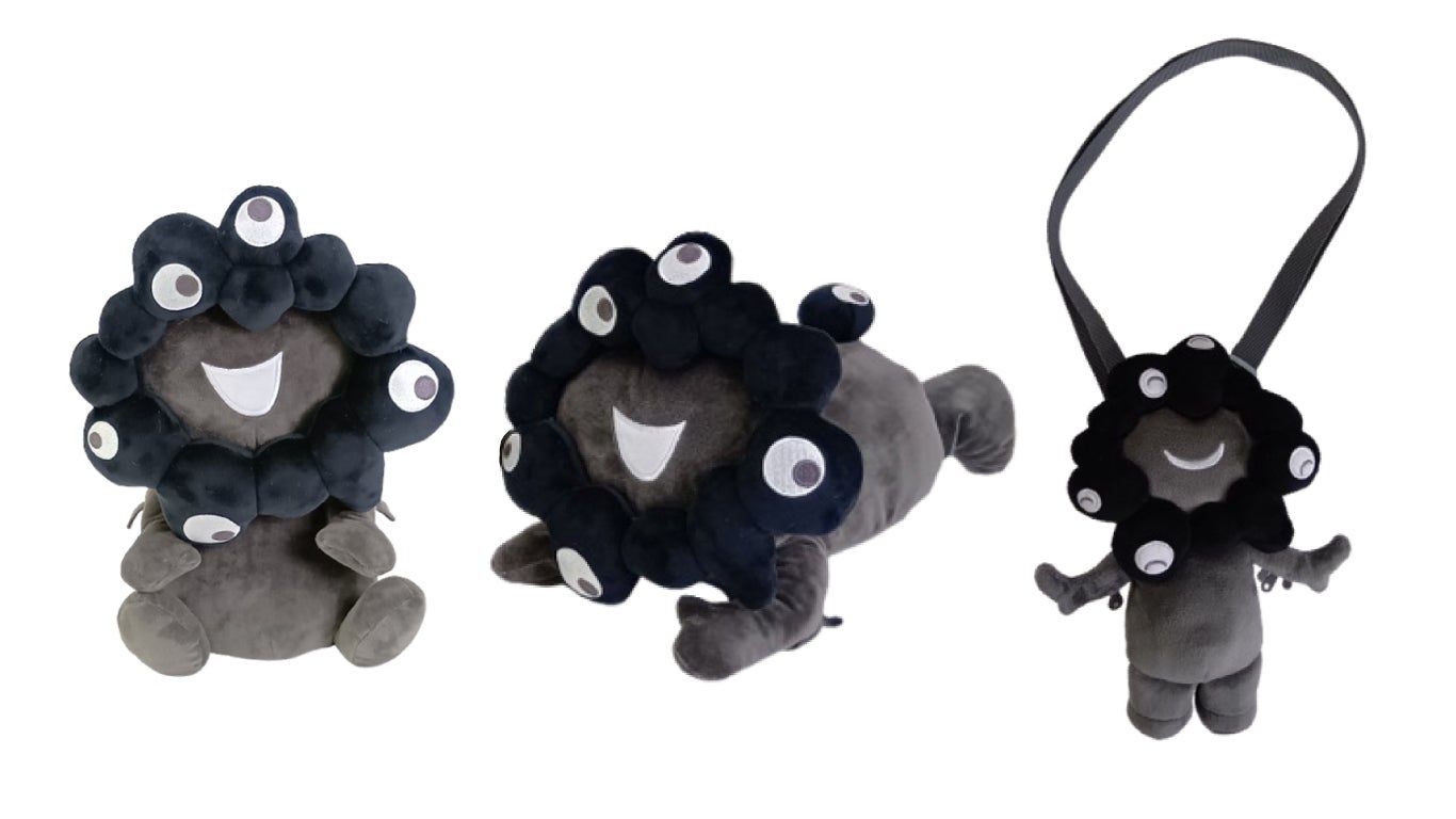 ★★レア限定品★★黒ミャクミャク　ぬいぐるみポーチ 画像】ミャクミャクが黒ポーチになるとこうなる。 | ハフポスト