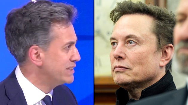 Ed Miliband and Elon Musk