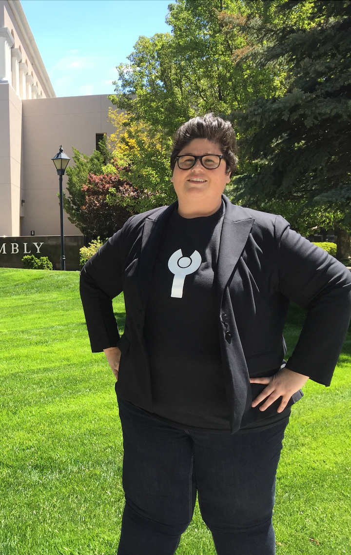 The author in 2018, at 37 years old.