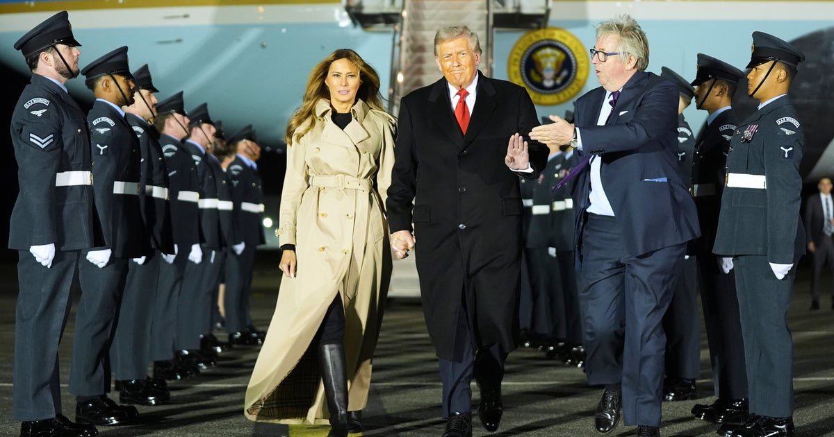 Trump Ignores Protests Against His UK Presence, Insisting Britain 'Warms My Heart'