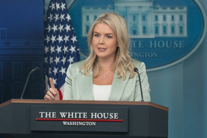 Karoline Leavitt Posts Bonkers Spiritual Concept About Charlie Kirk's Loss of life 2 Karoline Leavitt has shared religion-themed links to other shootings as well.