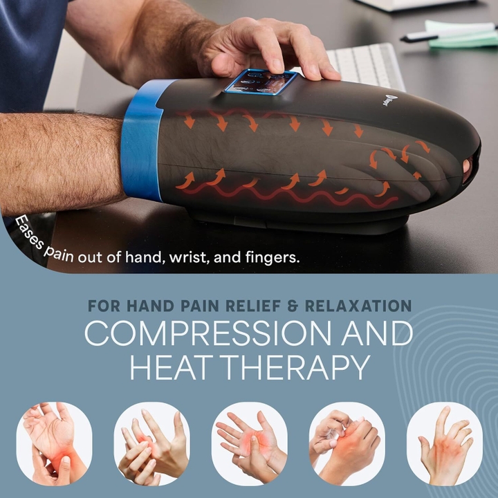 The device is useful for different types of hand pain.