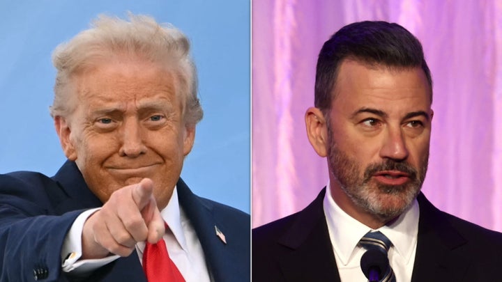 Donald Trump and Jimmy Kimmel.
