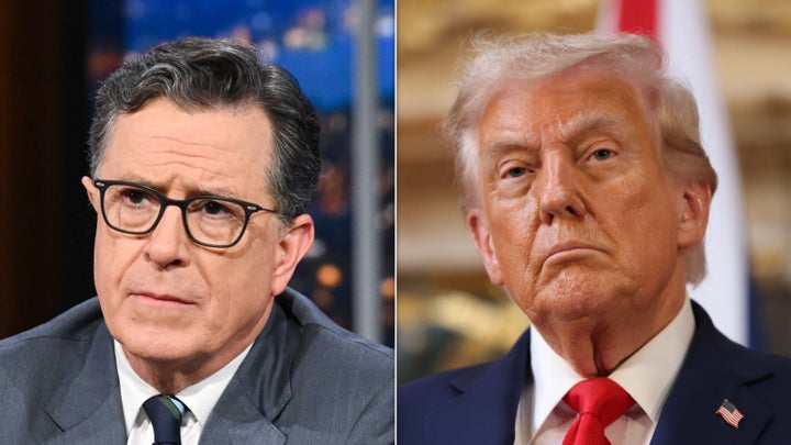 Stephen Colbert lies in 1 Stephen Colbert and Donald Trump.