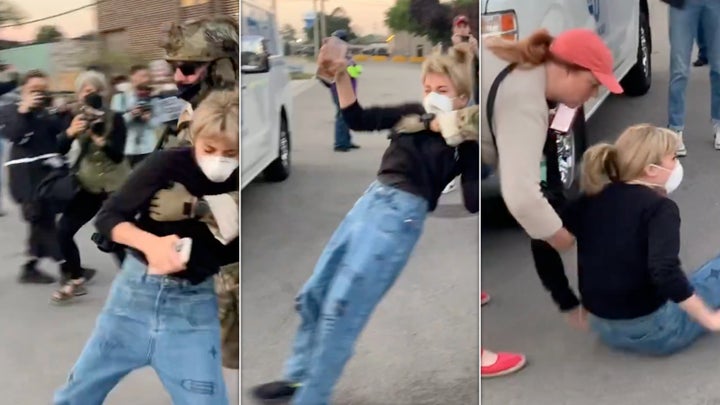 DOJ Indicts Illinois Congressional Candidate Kat Abughazaleh Over ICE Protests 1 Congresisonal candidate Kat Abughazaleh was violently thrown to the ground by an ICE officer during a protest in Illinois.