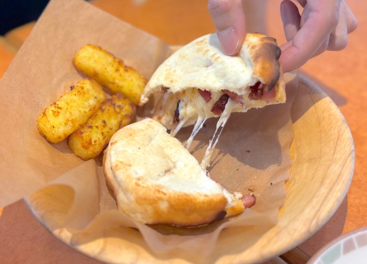 「パンチェッタとチーズのパニーニセット」