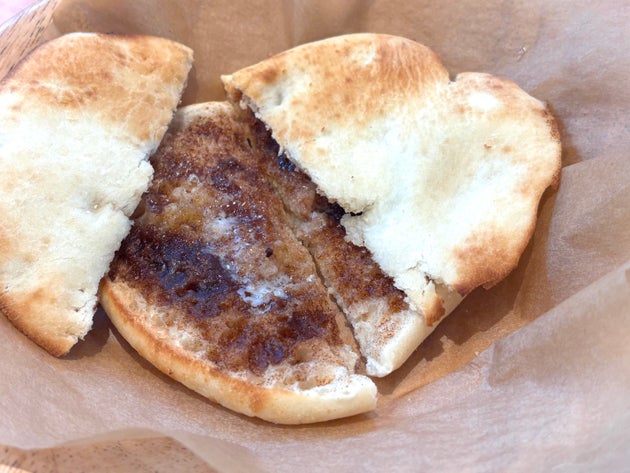 焼きシナモンとフォッカチオ