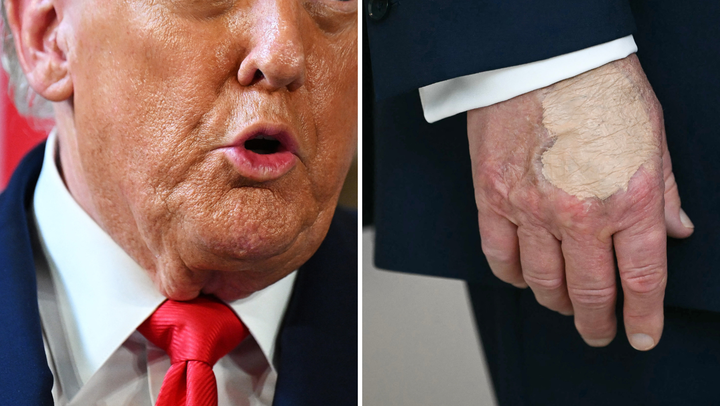 Donald Trump s Makeup And Spray Tan Situation Explained By Donald Trump s Makeup And Spray Tan Situation Explained By