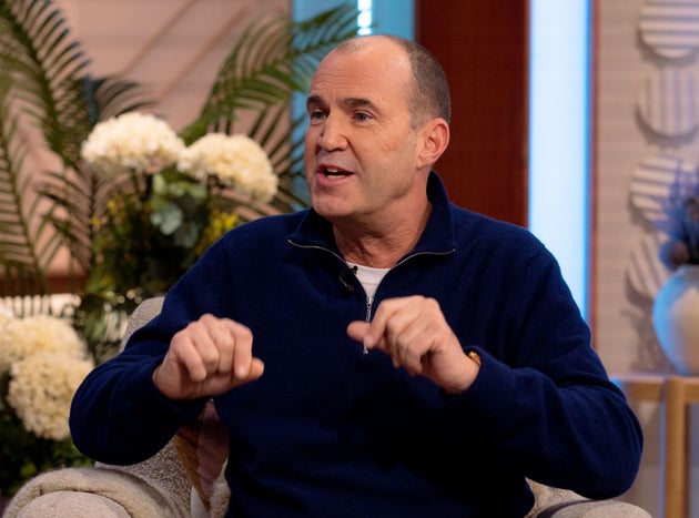 Johnny Vaughan on Lorraine in 2023