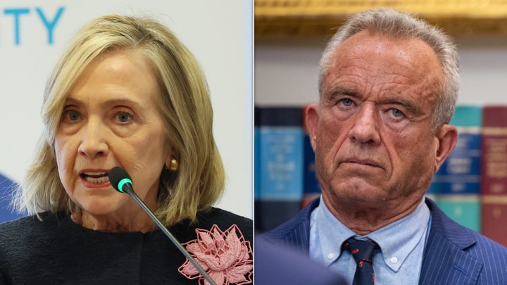 Hillary Clinton and Robert F. Kennedy Jr.