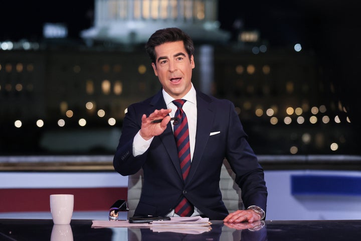 Fox News host Jesse Watters, here in March, had some over-the-top ideas for how to deal with the U.N. after President Trump's snafu-laden trip to its New York headquarters on Tuesday.