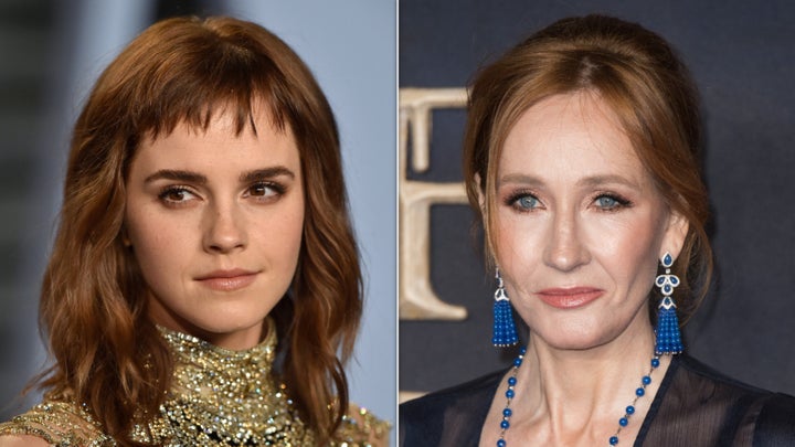 Emma Watson and J.K. Rowling.