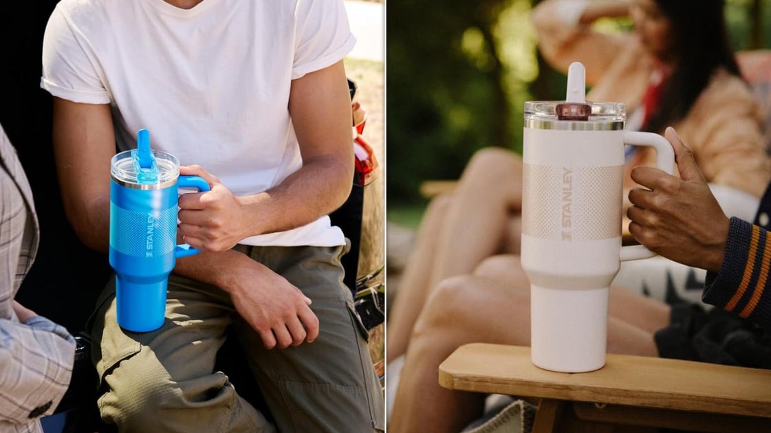 This Spillproof Stanley Tumbler Is 25% Off For The First Time Ever