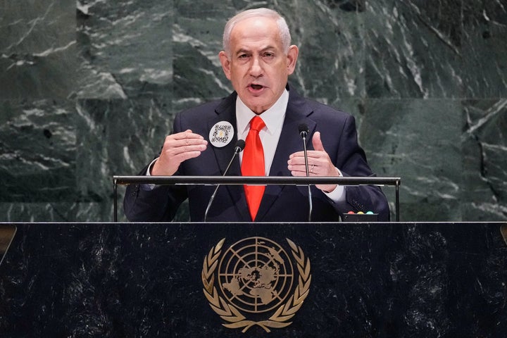 U.N. Provides 68 Corporations To Blacklist For Alleged Complicity In Violating Palestinian Human Rights 1 Israel Prime Minister Benjamin Netanyahu addresses the 80th session of the United Nations General Assembly, Friday, Sept. 26, 2025. (AP Photo/Richard Drew)