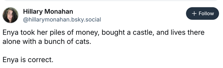 Screenshot @hillarymonahan.bsky.social via Bluesky