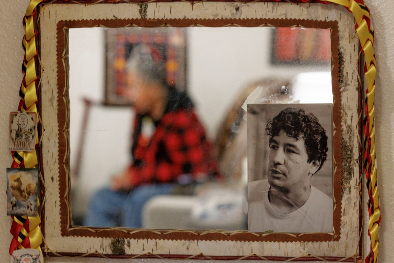 Peltier went to prison in 1976 and was convicted in 1977, remaining behind bars until earlier this year, after he was granted clemency by departing President Joe Biden.