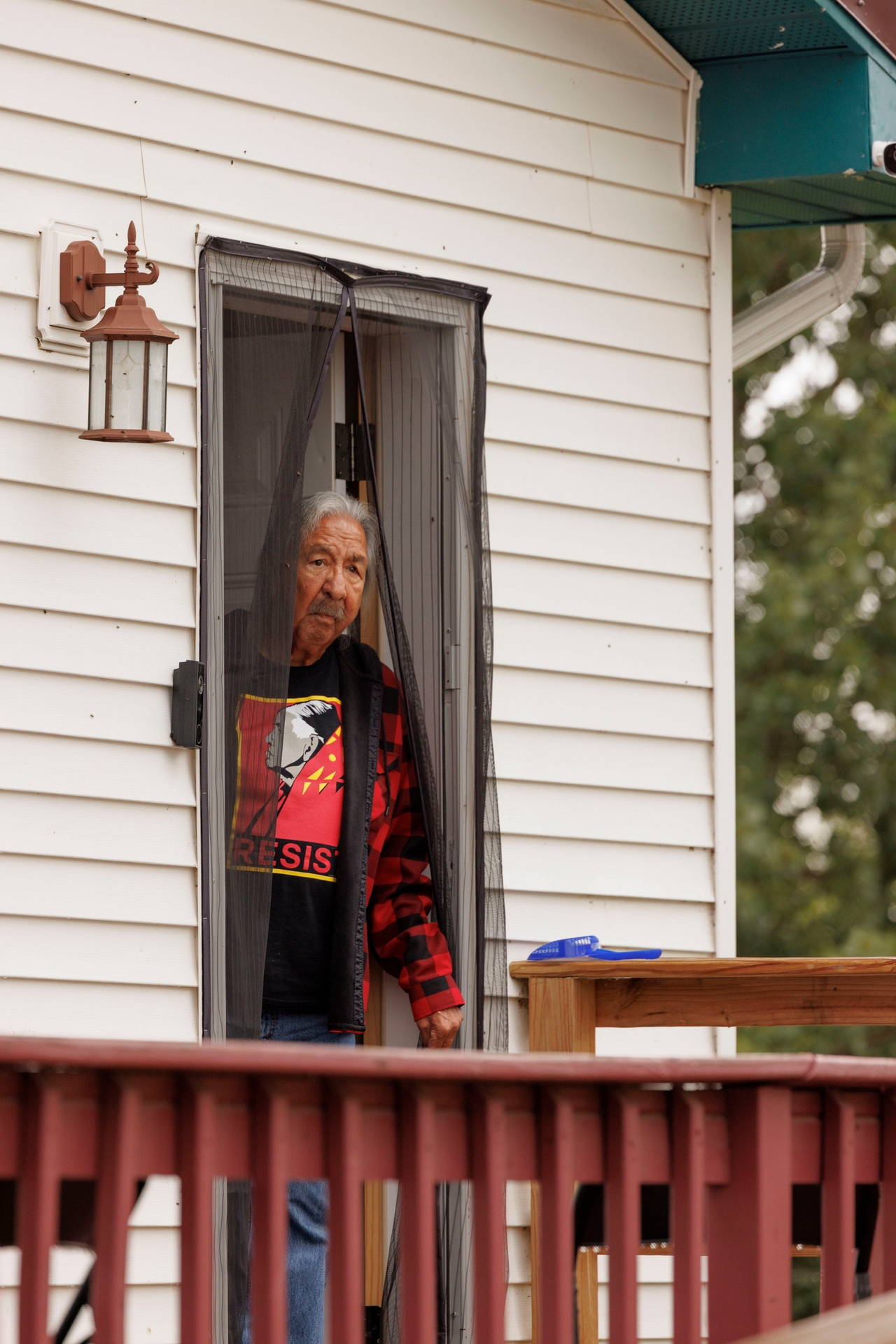 Peltier was convicted of murdering two FBI agents during a 1975 shoot-out on Pine Ridge Reservation in South Dakota. The U.S. government later admitted it never did figure out who shot those agents.