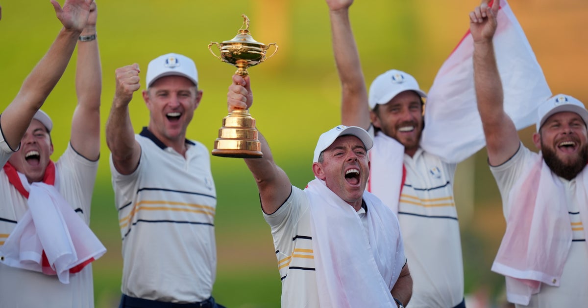 Europe's Top Golfers Mock Donald Trump After Beating US To Win Ryder Cup