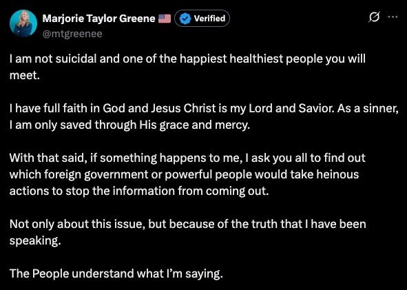 Marjorie Taylor Greene