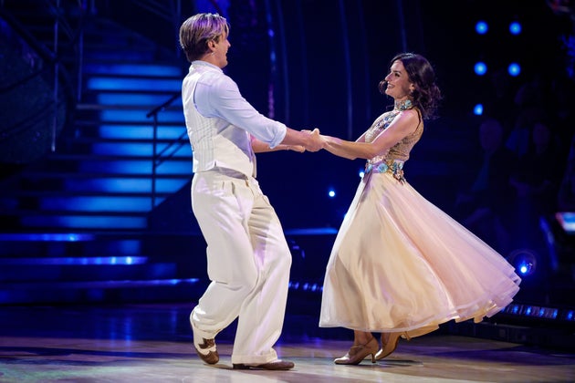 Nikita Kuzmin and Amber Davies made their dance floor debut during Saturday night's Strictly live show
