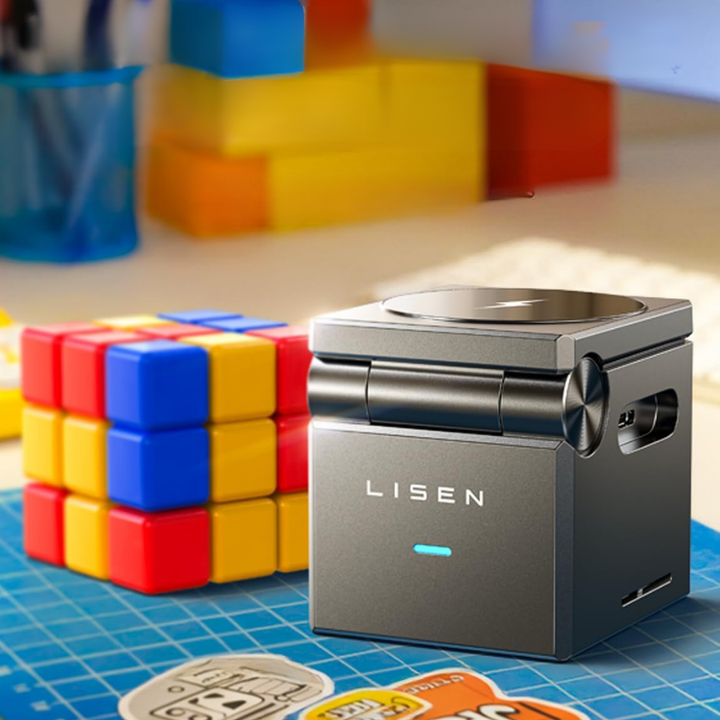 It's not much bigger than a Rubix cube and yet it's powerful enough to charge three devices at once.