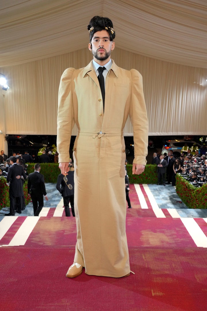 MAGA Is Freaking Out About Unhealthy Bunny Performing At The Tremendous Bowl — And Their Rationalization Is WTF - The Boston Courier 3 Bad Bunny arrives at the 2022 Met Gala Celebrating "In America: An Anthology of Fashion" at The Metropolitan Museum of Art on May 2, 2022, in New York City.