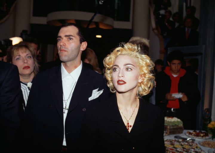 "The people that hurt you the most are the people you love the most," Madonna recalled of her yearslong estrangement from Ciccone.