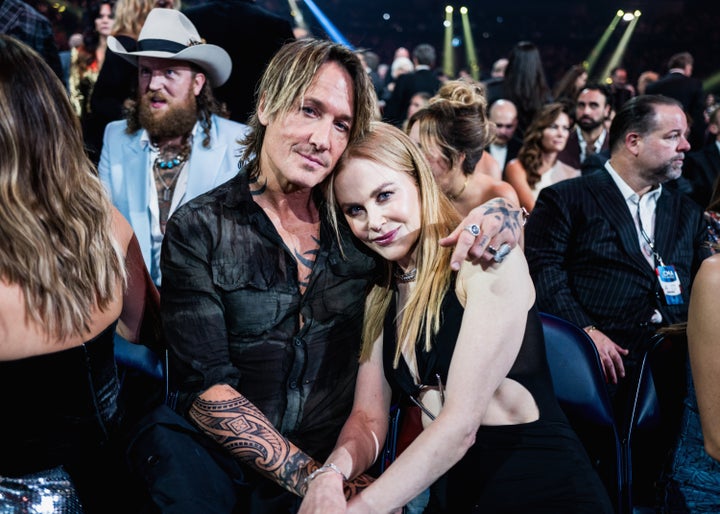 Urban and Kidman at the 57th Annual Country Music Association Awards in 2023.