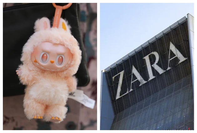 ラブブ、ZARAのロゴ