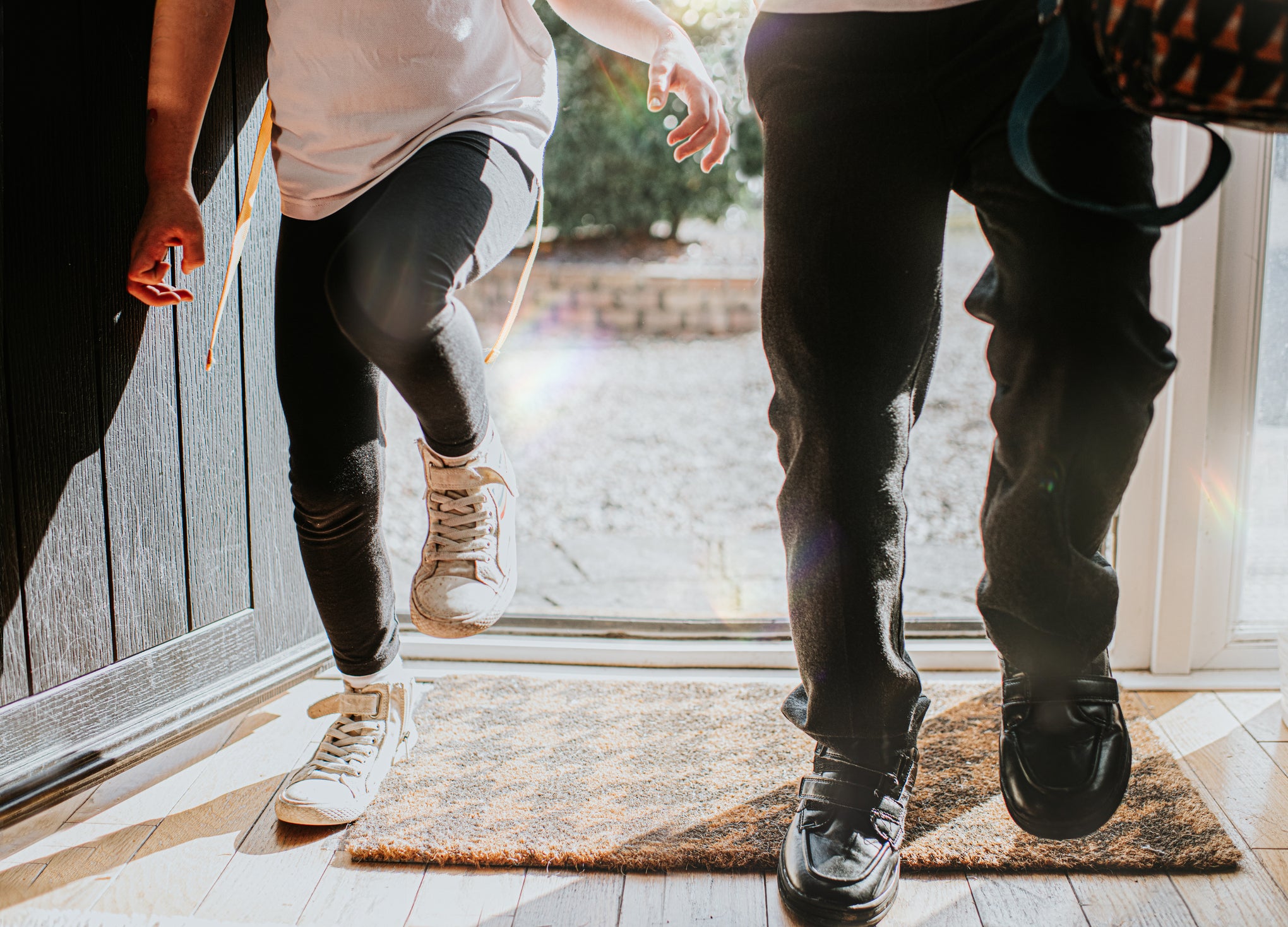 The 'Launch Pad' Habit Could Actually Help Get Kids Out Of The Door On Time