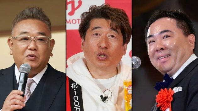 伊達みきおさん、寺門ジモンさん、塚地武雅さん