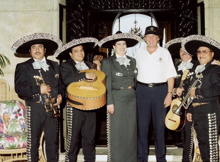 For what it’s worth, Donald Trump seems to really like Mariachi, because he posed with an unidentified band of the music during a brunch at the Mar-a-Lago in 1998.
