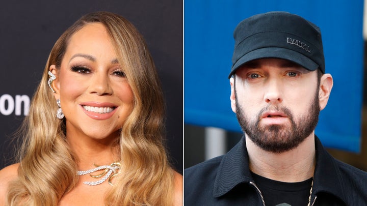 Mariah Carey and Eminem have taken multiple public jabs at one another in the media and on their respective albums.