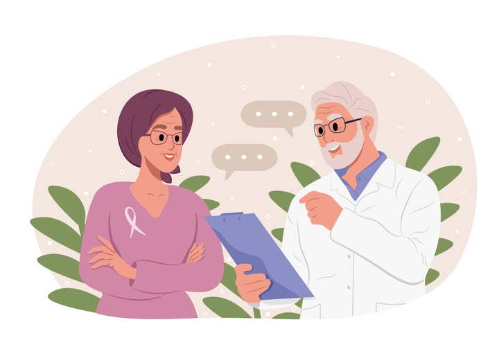 医者と患者(イメージ画像)