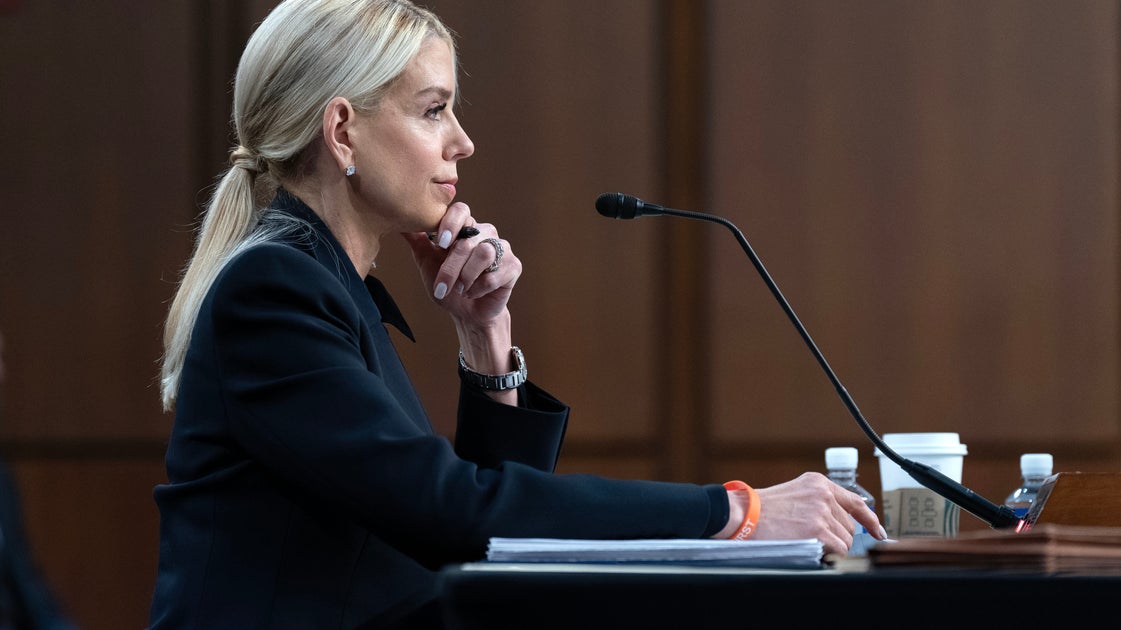 Bondi Deflects When Asked About Photos Of Trump Reportedly Found During Epstein Probe