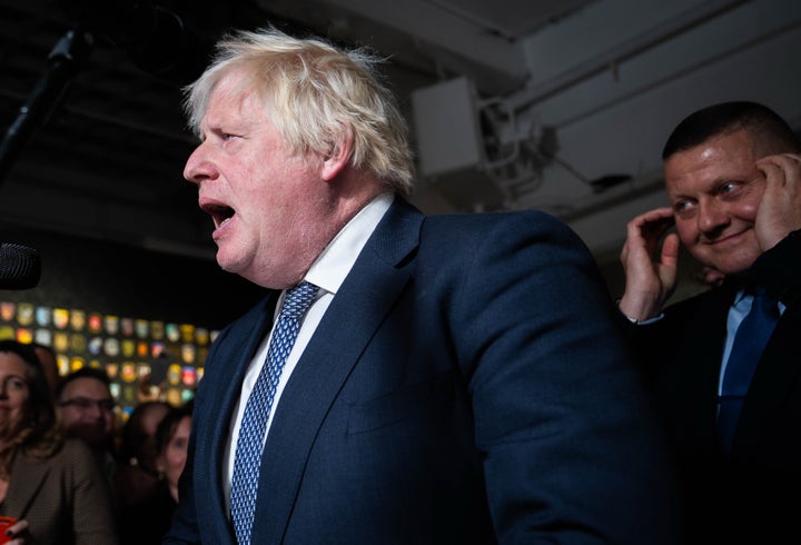 Boris Johnson won a huge election victory in 2019 but was ousted by the party in 2022 after a string of ethics scandals.
