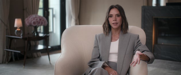 Victoria Beckham addresses the cameras in her new Netflix documentary