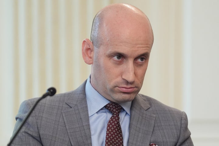 White House deputy chief of staff Stephen Miller caught flak after his CNN interview featured a discomfiting glitch.