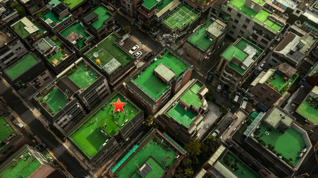 Renowned aerial photographer Tom Hegen documented the transformation