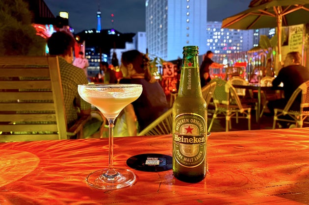 Rooftops bars aren't as rowdy as in the UK, and the views are impressive.