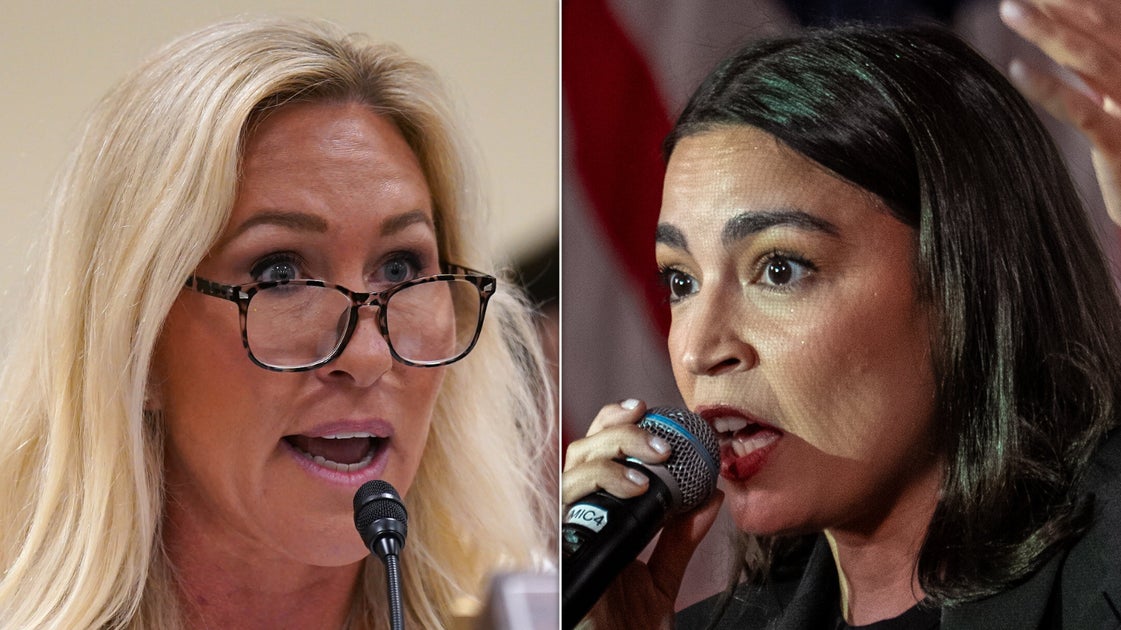 AOC Says Marjorie Taylor Greene ‘Can Barely Speak English’ Amid MAGA’s Bad Bunny Rage