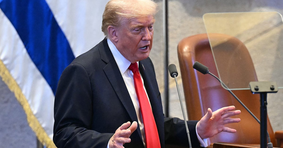 Trump Is In Israel To Tout Ceasefire He Believes Could Foster Lasting Middle East Peace