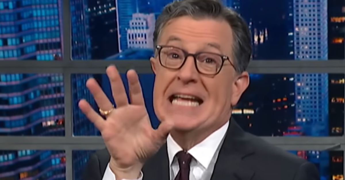 Stephen Colbert Makes His Unexpected Praise Of Trump Hilariously About Himself