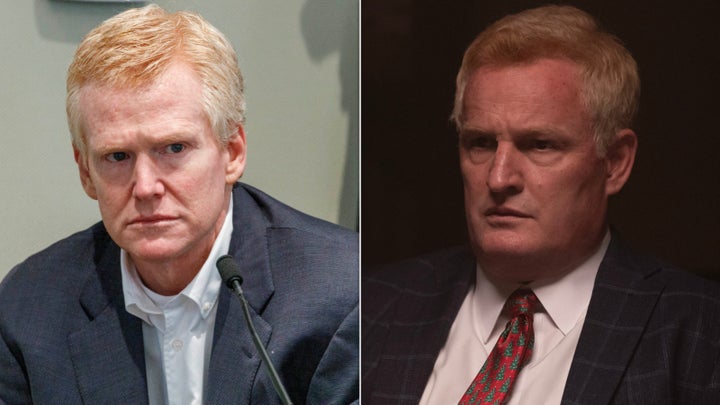 From Left: Alex Murdaugh is portrayed by Jason Clarke in “Murdaugh: Death in the Family.”