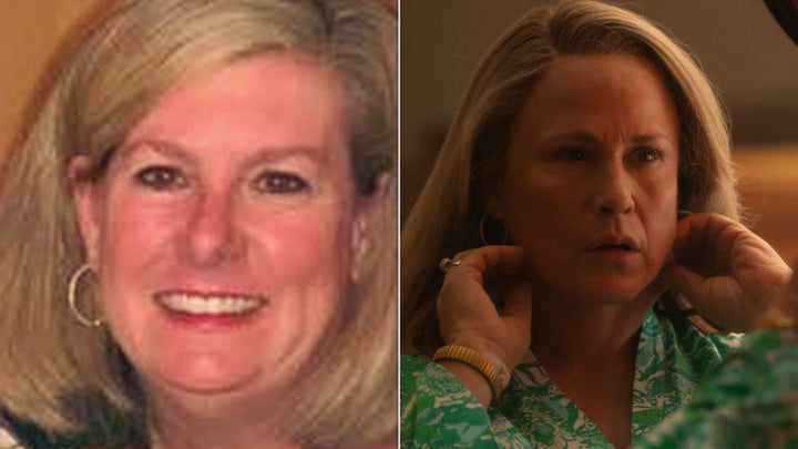 From Left: Maggie Murdaugh is portrayed by Patricia Arquette in “Murdaugh: Death in the Family.”