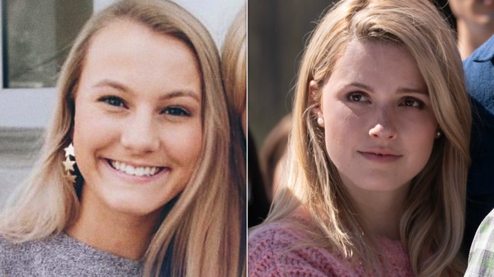 From Left: Mallory Beach is portrayed by Madeline Popovich in "Murdaugh: Death in the Family."