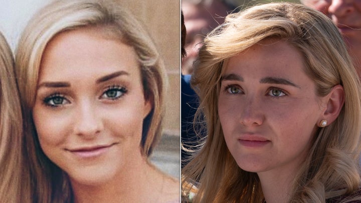 From Left: Morgan Doughty is portrayed by Jessi Case in "Murdaugh: Death in the Family."