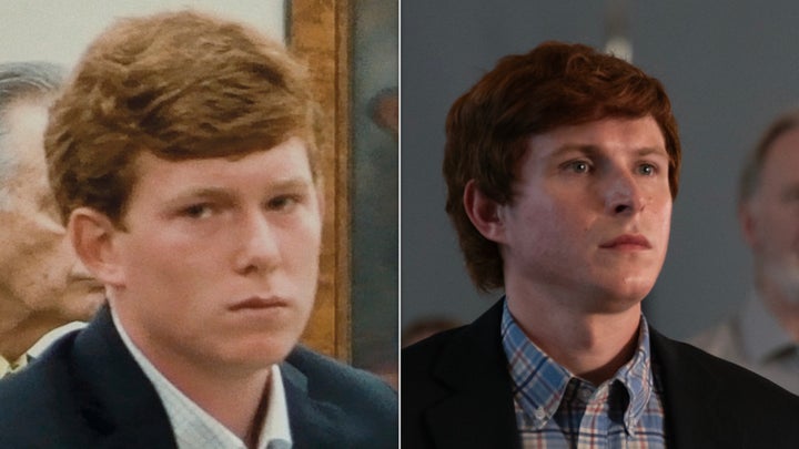 From Left: Paul Murdaugh is portrayed by Johnny Berchtold in “Murdaugh: Death in the Family.”