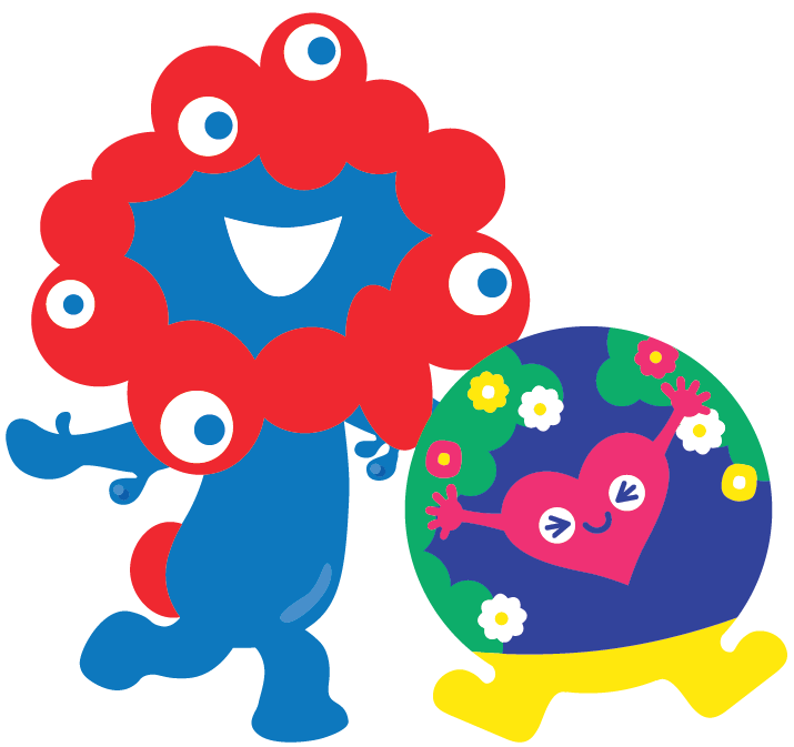 トゥンクトゥンクとミャクミャク